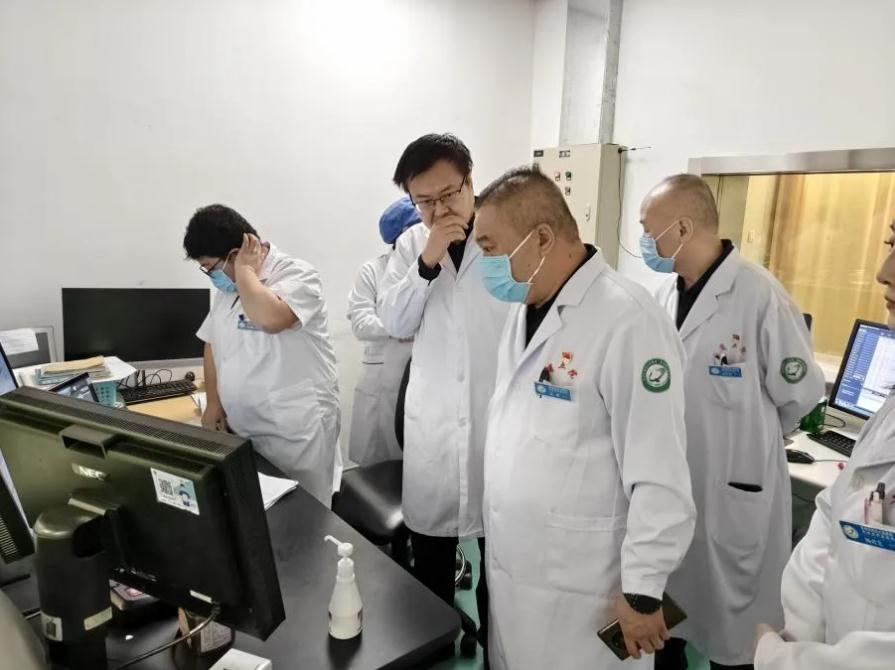 青海省第五人民医院开展2026年春节节前安全检查暨行政查房工作